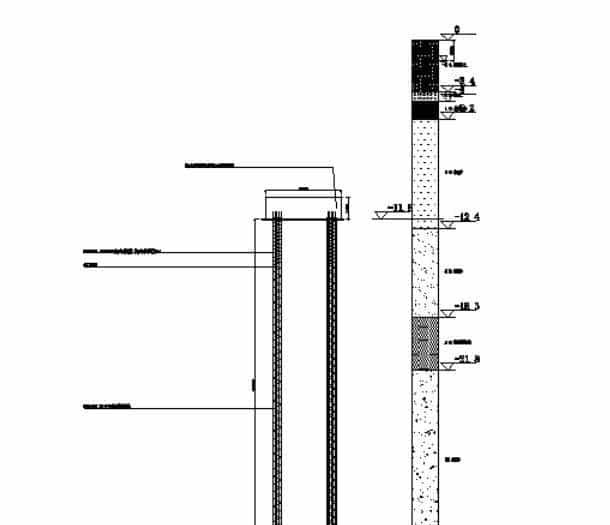 塔吊平面布置及基础施工方案