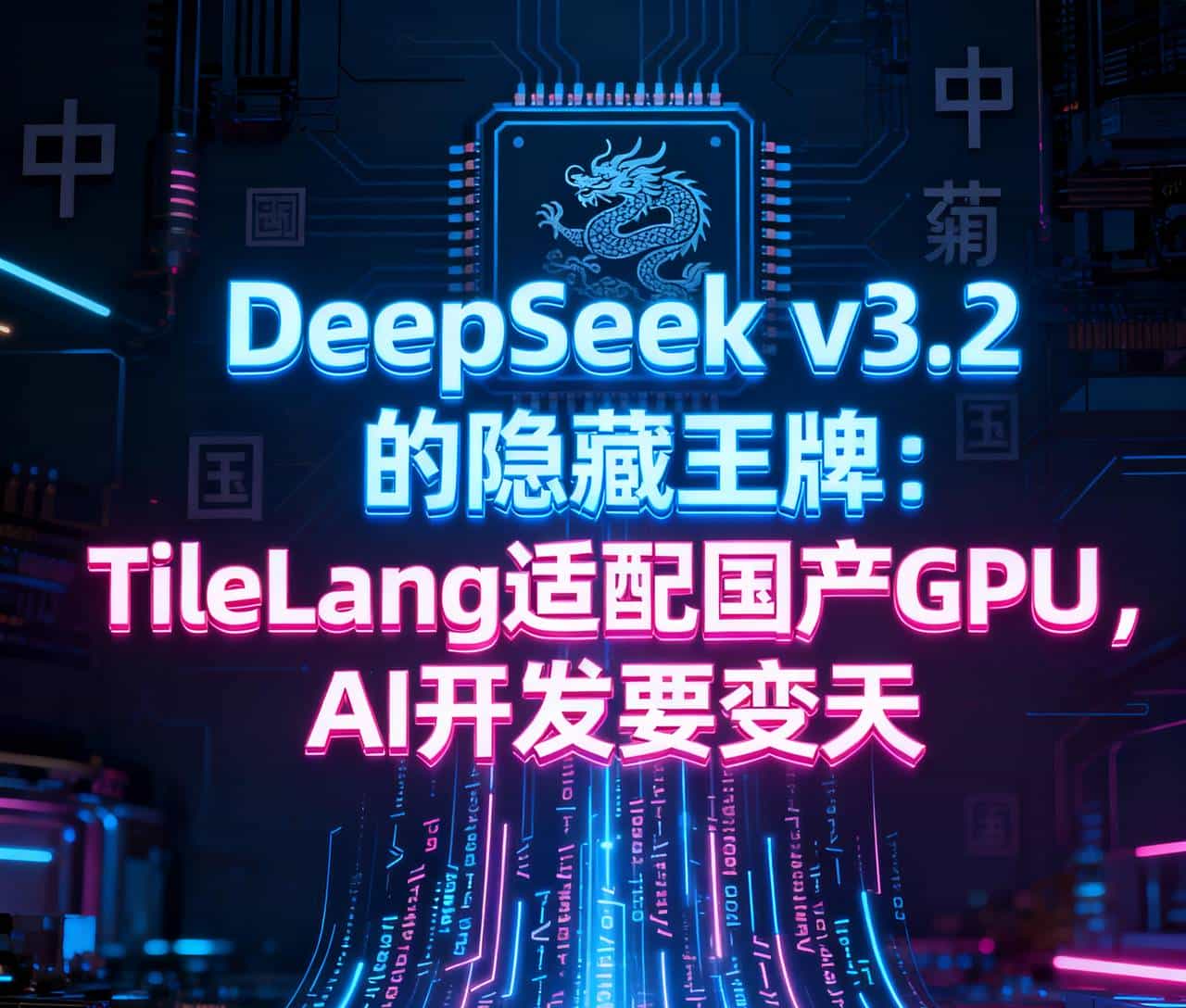 DeepSeek v3.2的隐藏王牌：TileLang适配国产GPU，AI开发要变天