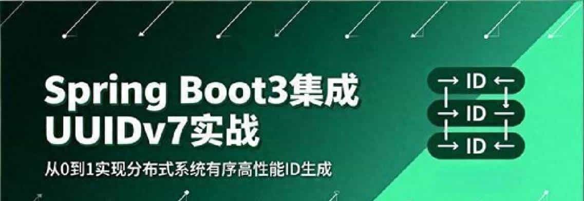 SpringBoot3集成UUIDv7实战：落地