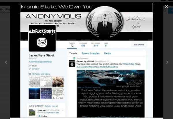 Anonymous用Porn为武器攻击ISIS支持者推特账号