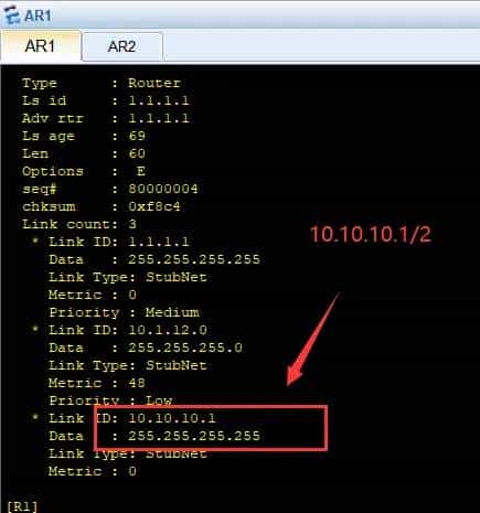 【HCIP】2OSPF协议-2.4OSPF的链路状态信息（1类LSA上）