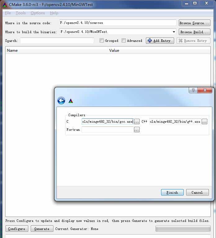 Qt中添加OpenCV库