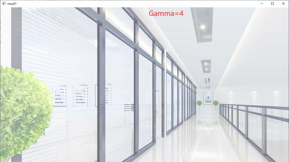 OpenCV Gamma 校正原理和功能实现