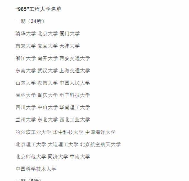 985大学，211大学，两者有什么区别吗，看完这几点你就懂了