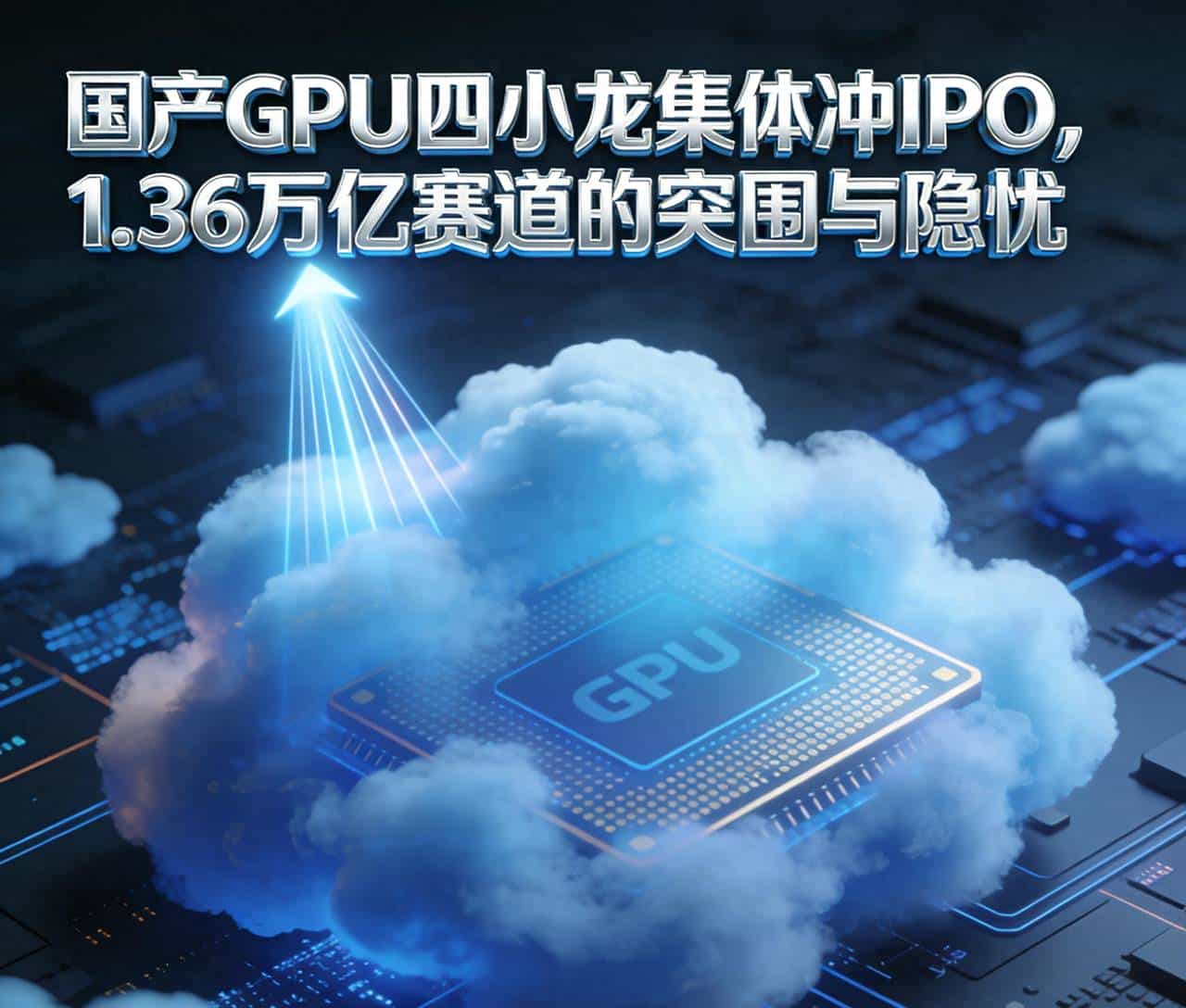 国产GPU四小龙集体冲IPO,1.36万亿赛道的突围与隐忧