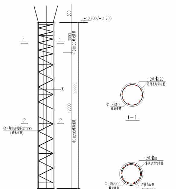 塔吊平面布置及基础施工方案