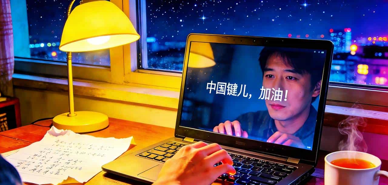 中国键儿，加油！