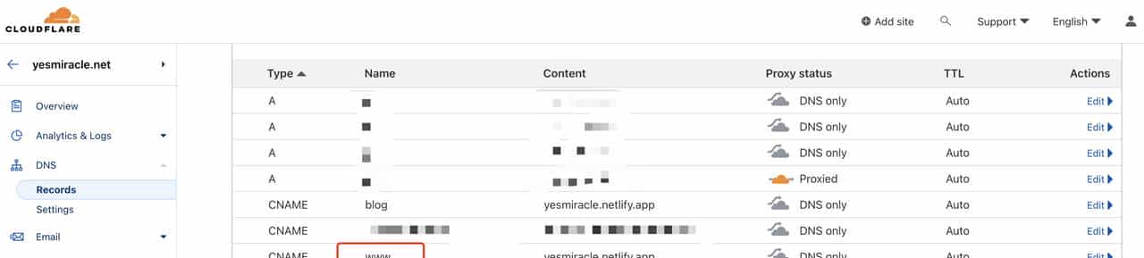 看这一篇就够了：Netlify+Cloudflare配置网站和DNS