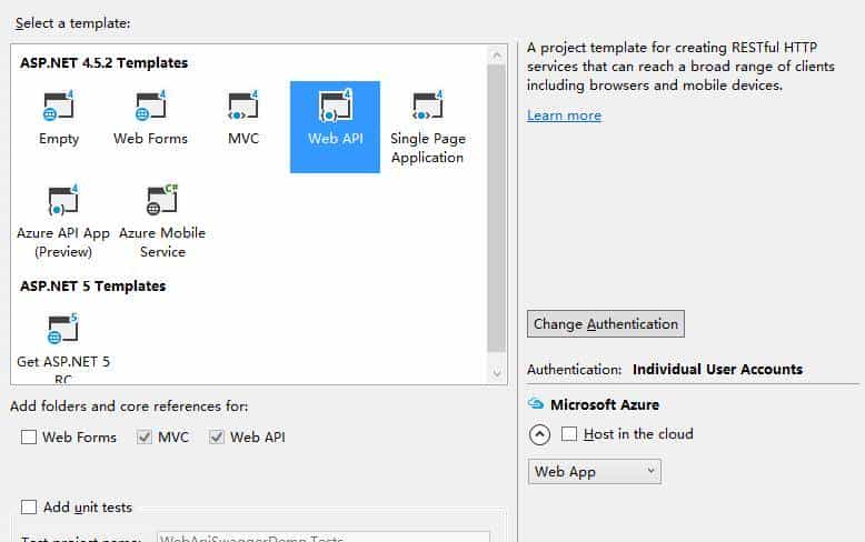 WebApi 集成 Swagger