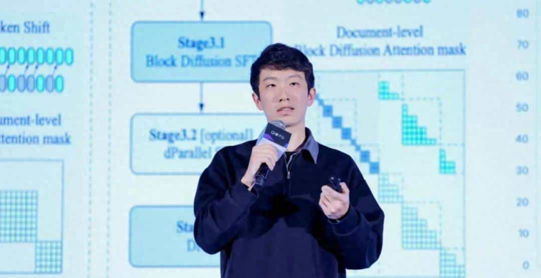 跳过“逐字生成”！蚂蚁赵俊博：扩散模型让我们能直接修改Token