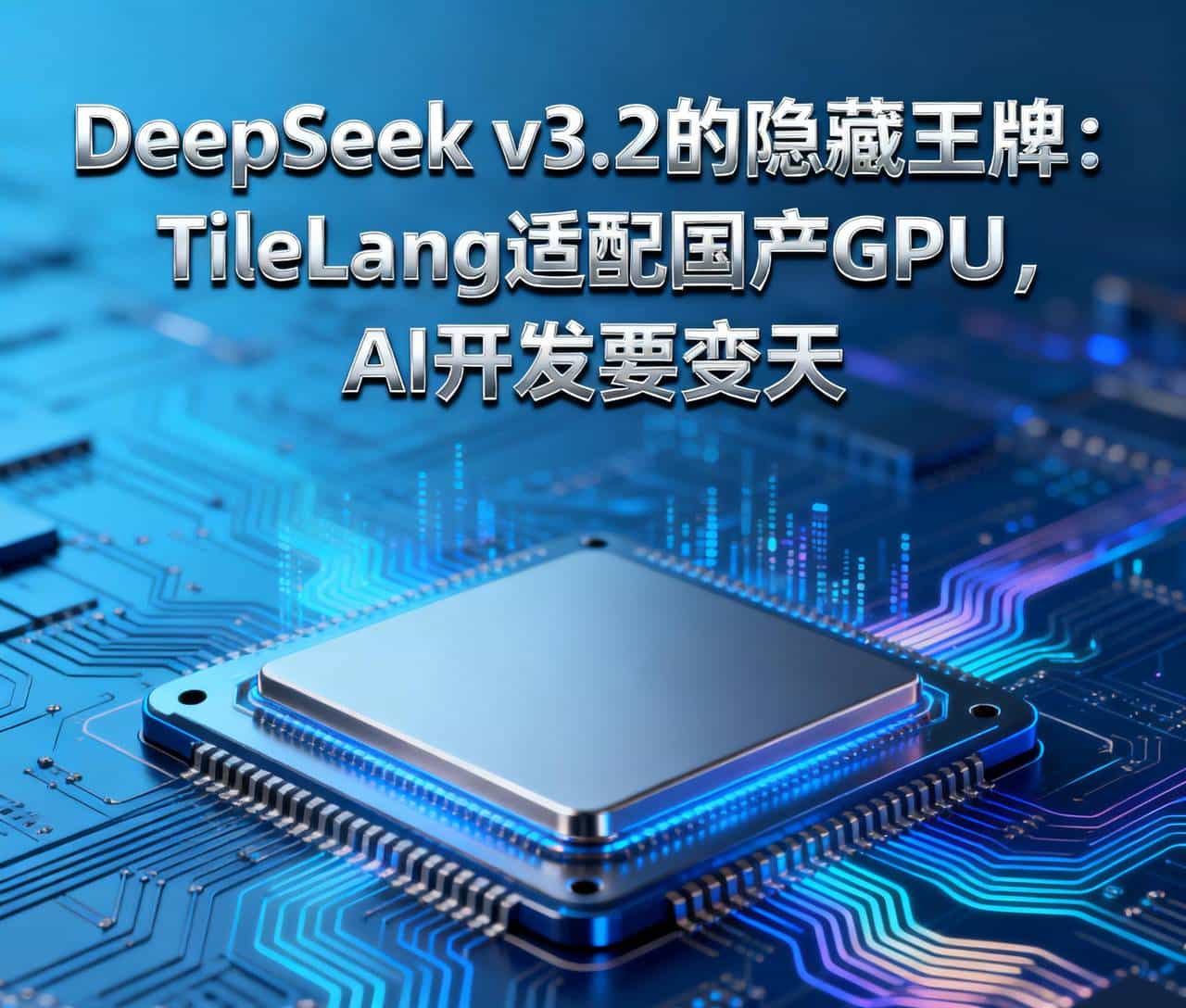 DeepSeek v3.2的隐藏王牌：TileLang适配国产GPU，AI开发要变天