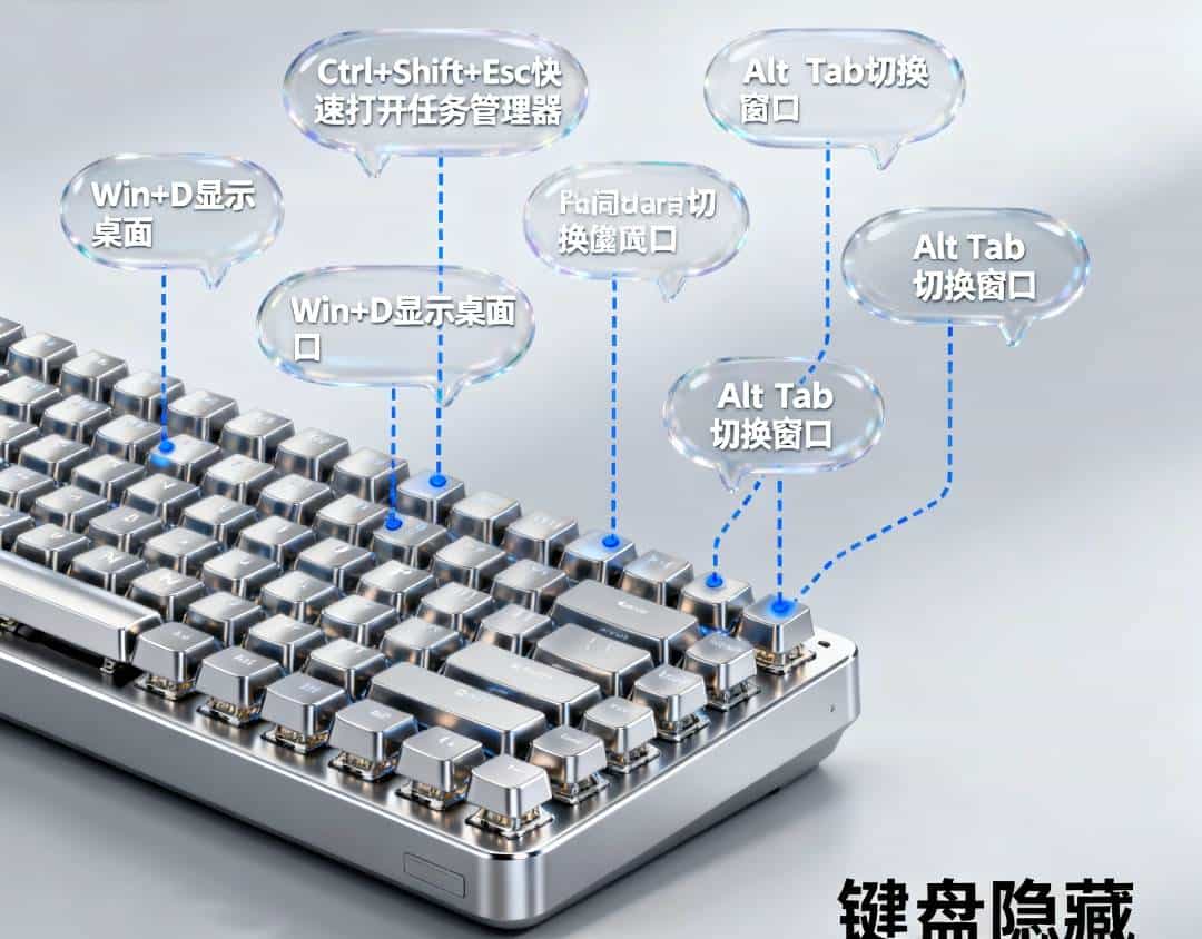 16个键盘隐藏功能：90%的人只用到打字，学会效率翻倍
