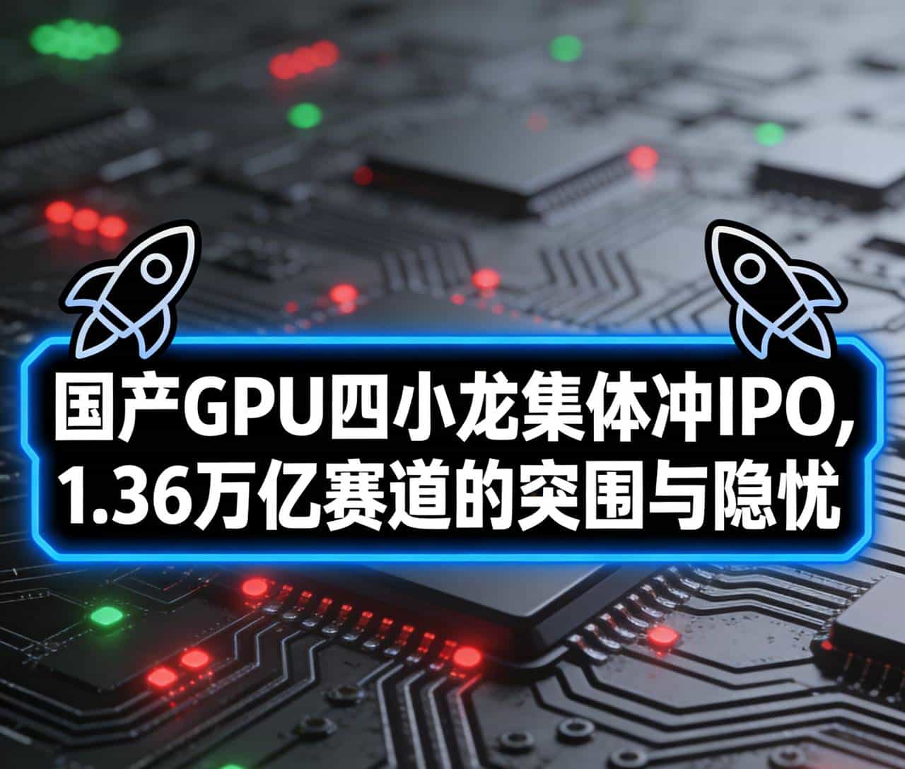 国产GPU四小龙集体冲IPO,1.36万亿赛道的突围与隐忧