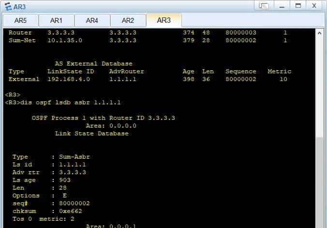 【HCIP】2OSPF协议-4四类、五类LSA