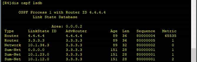 【HCIP】2OSPF协议-OSPF的优化-末节区域stub