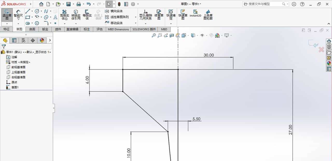solidworks漏斗建模练习