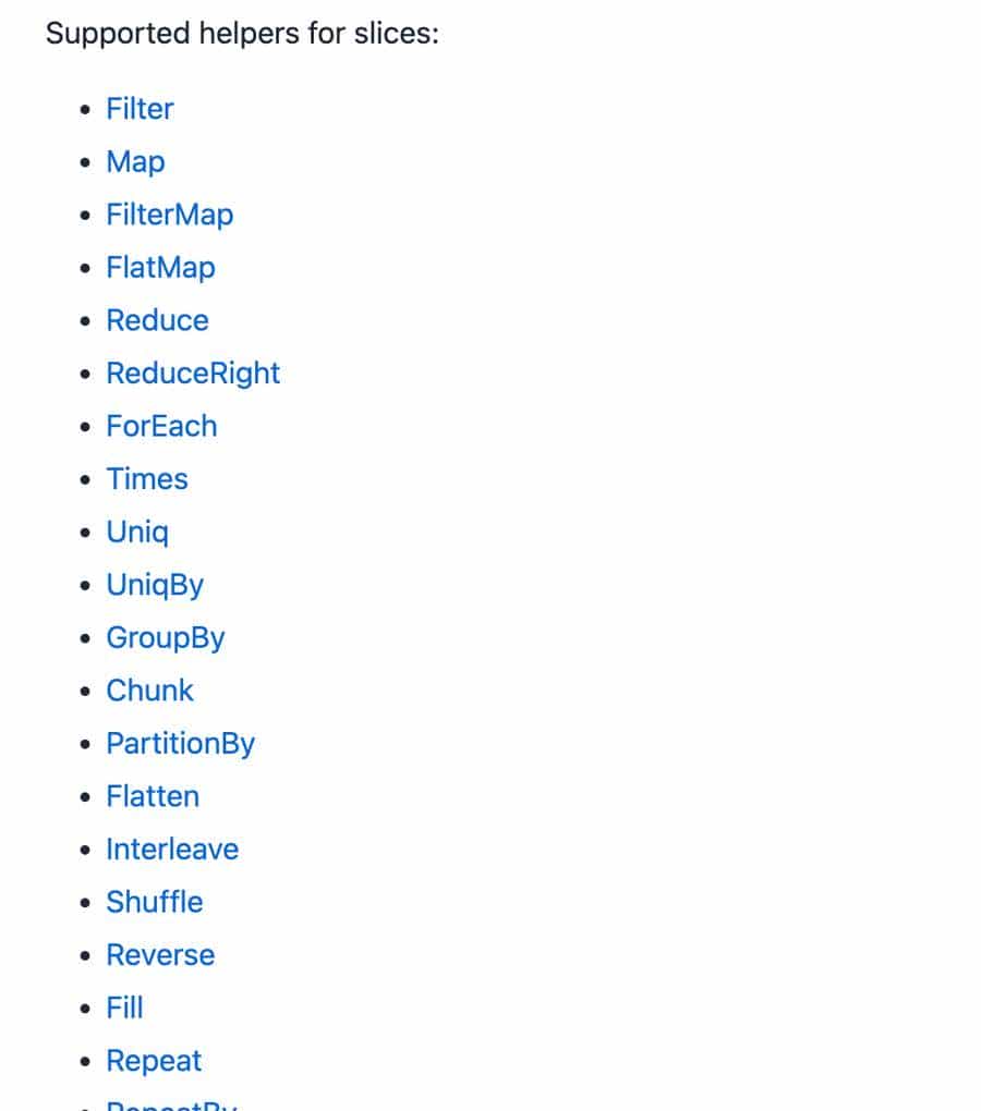 基于 Go 泛型实现的工具库推荐