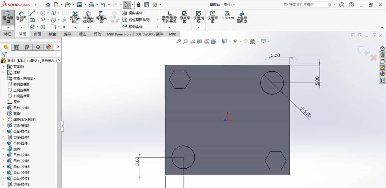 solidworks指示灯（德力西电气LD11-25 ）建模练习
