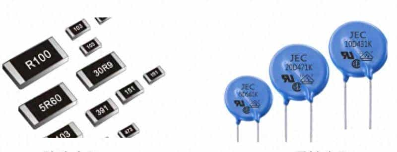 电子产品常见元器件字母标识