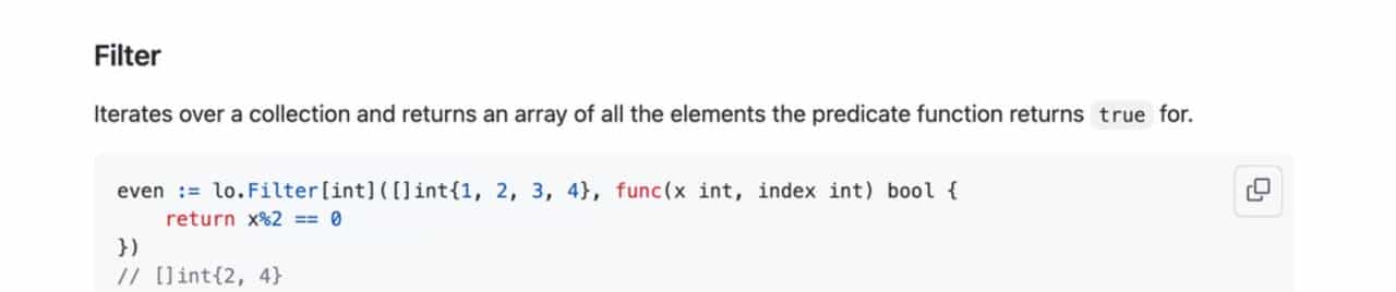 基于 Go 泛型实现的工具库推荐