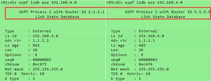 【HCIP】2OSPF协议-4四类、五类LSA