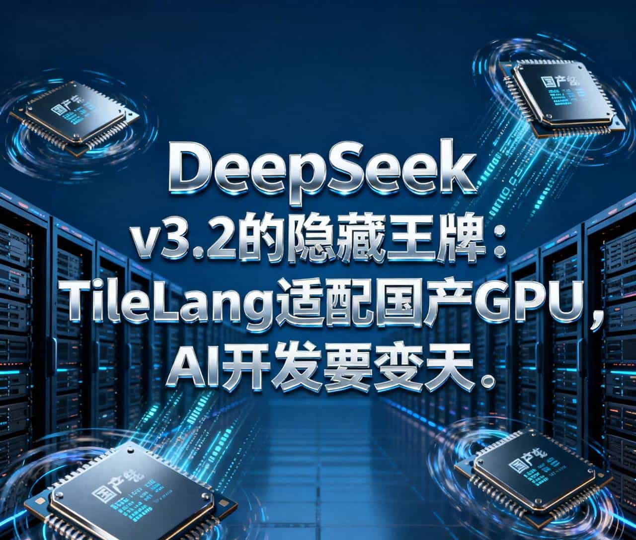DeepSeek v3.2的隐藏王牌：TileLang适配国产GPU，AI开发要变天