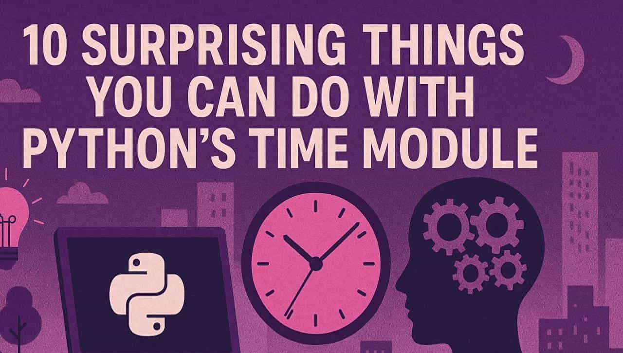 Python time 模块的十个实用且令人惊讶的应用