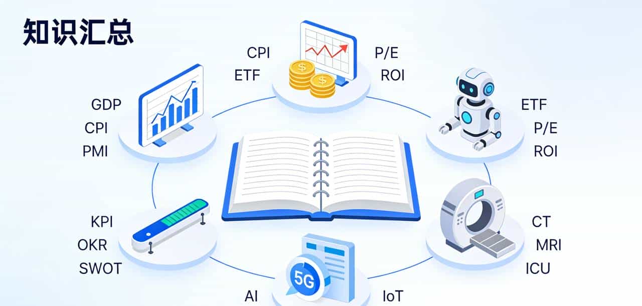 超实用!各领域高频缩写速记手册