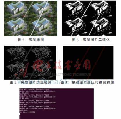 基于OpenCV的高压传输线位置检测