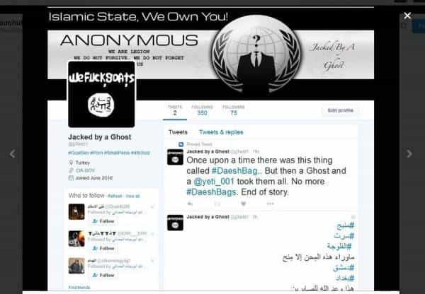 Anonymous用Porn为武器攻击ISIS支持者推特账号