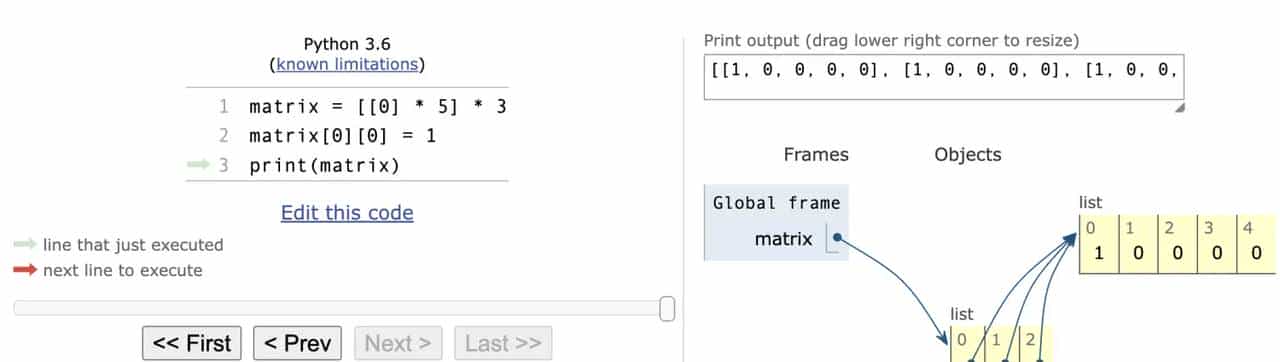PS1 Q3关于二维数组赋值的问题