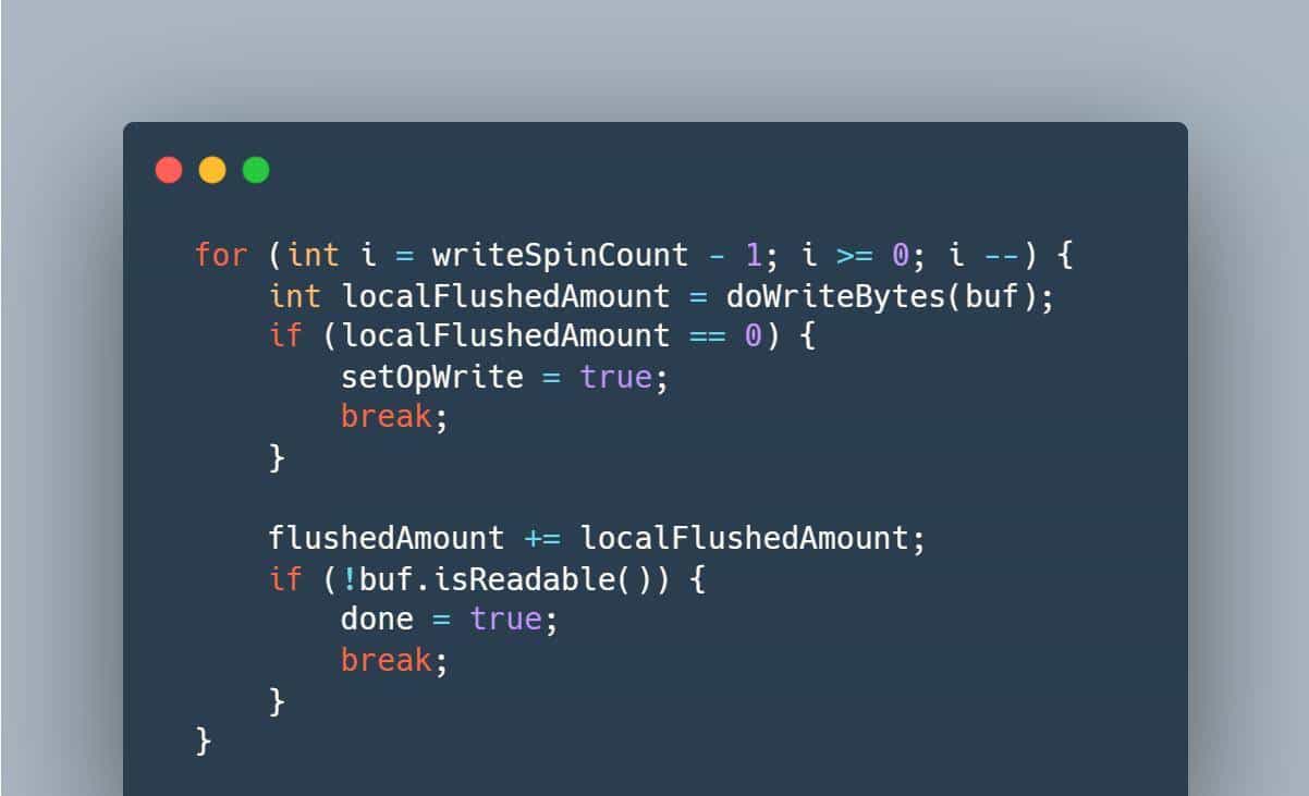 Netty：遇到TCP发送缓冲区满了 写半包操作该如何处理