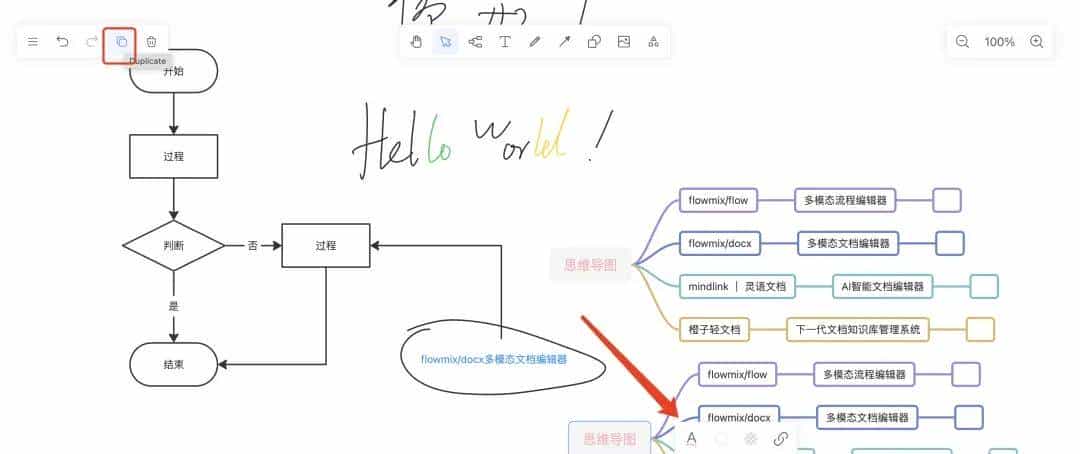drawnix,一款超赞的开源白板工具,打造高效项目流程画板
