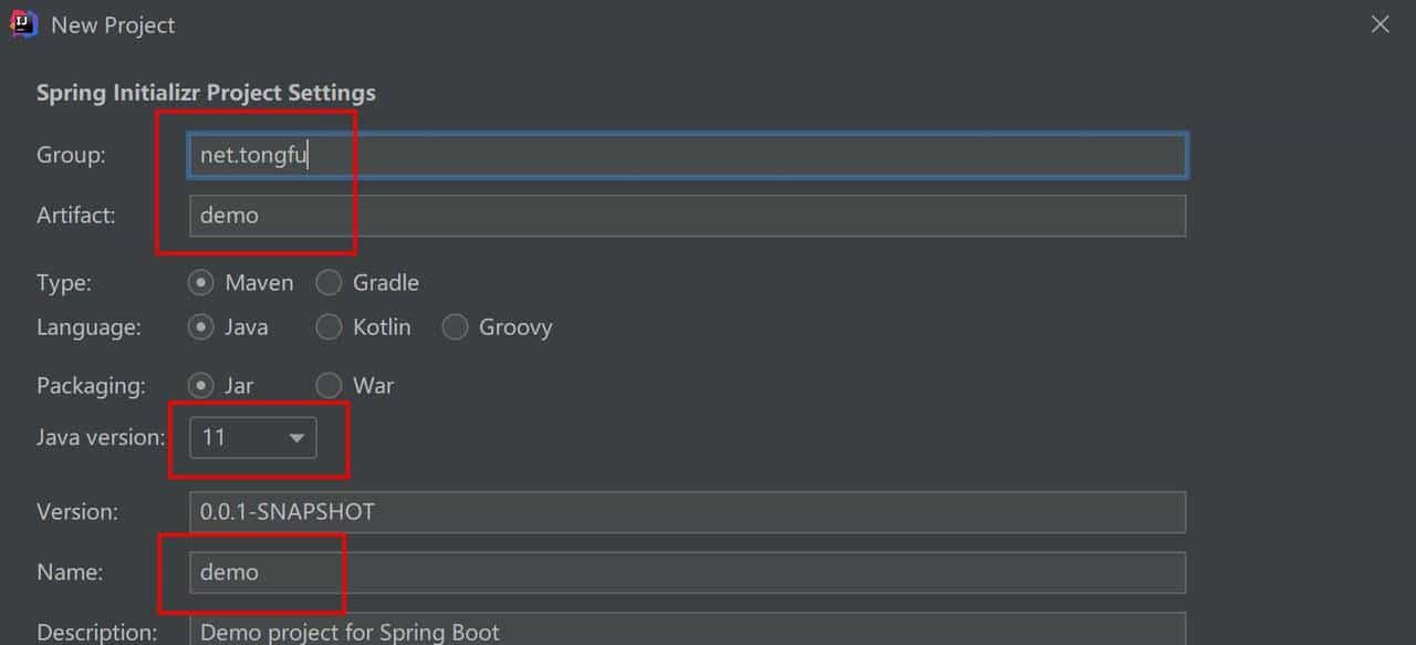 SpringBoot创建第一个项目IDEA版