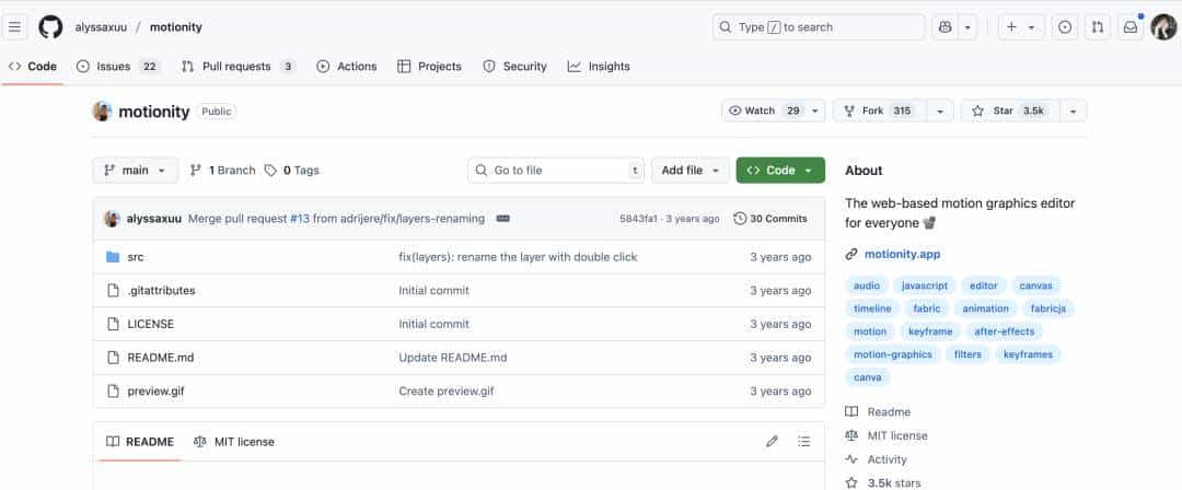 免费 + 开源！Motionity让每个人都能在浏览器里玩转动画可视化