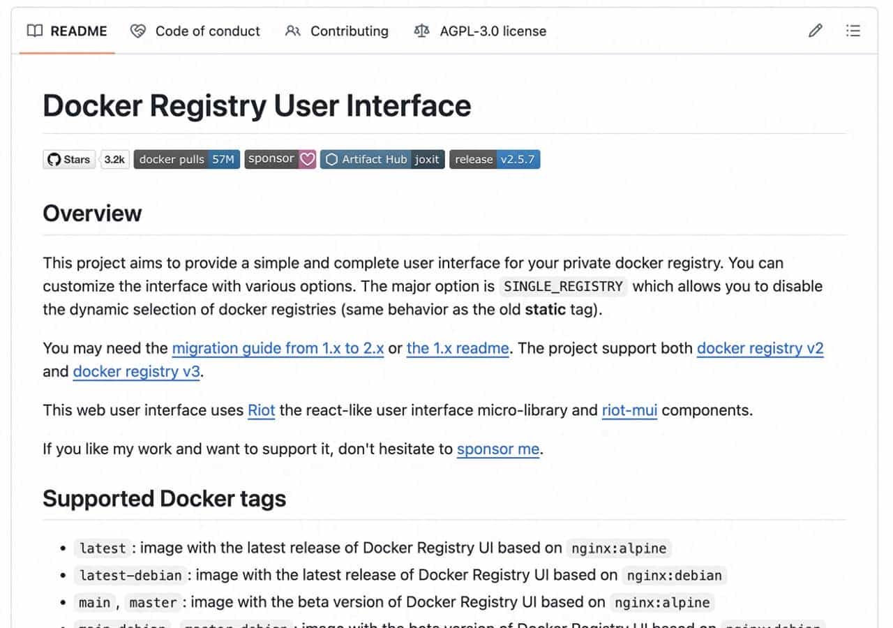 Harbor太大？试试Registry UI，镜像私有库也能轻松搭！