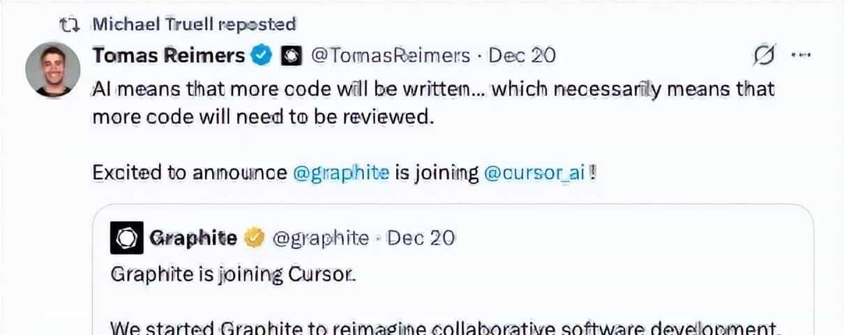 从代码爆炸到评审革新，Cursor与Graphite的强强联合