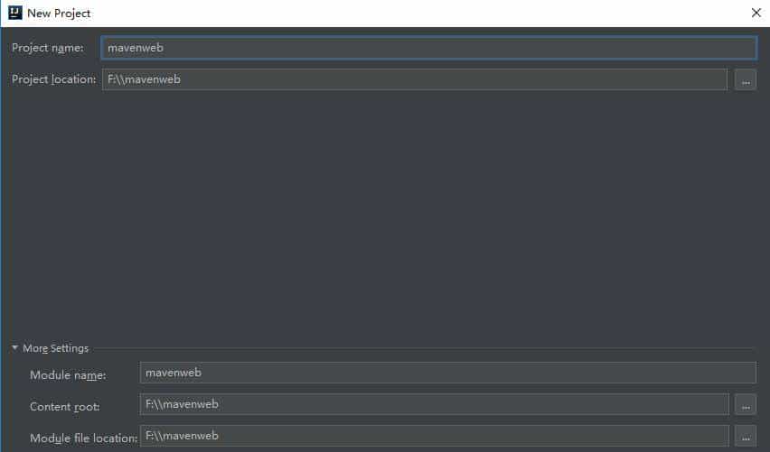 idea使用maven创建web项目