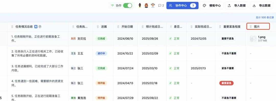pxcharts 多维表格编辑器 V1.1：新增图片 & 附件上传字段功能