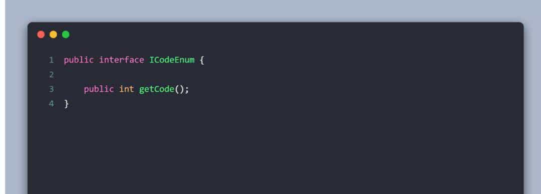 Java枚举类的正确用法