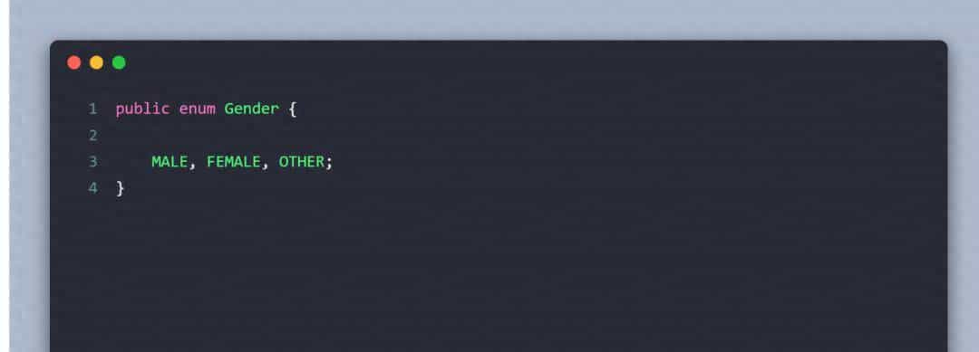 Java枚举类的正确用法
