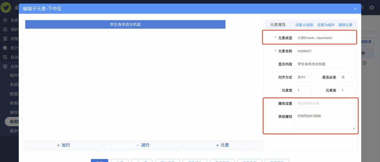 无代码平台之可视化大屏