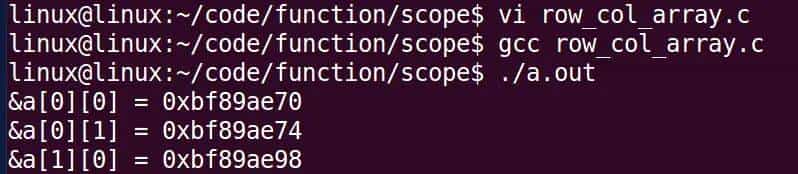 指针和数组:重点