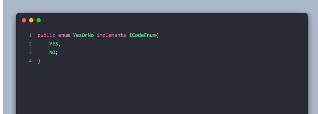 Java枚举类的正确用法