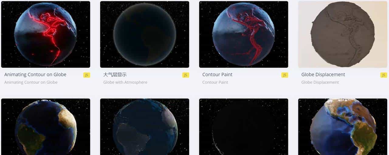 类型丰富的开源可视化图表库