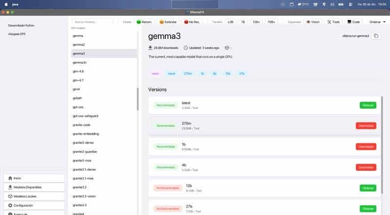 本地大语言模型工具Ollama的桌面客户端OllamaFX，了解一下