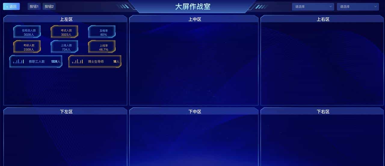 无代码平台之可视化大屏