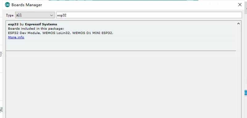 在 Arduino IDE（Windows、Mac OS X、Linux）中安装、刷写 ESP32 开发板