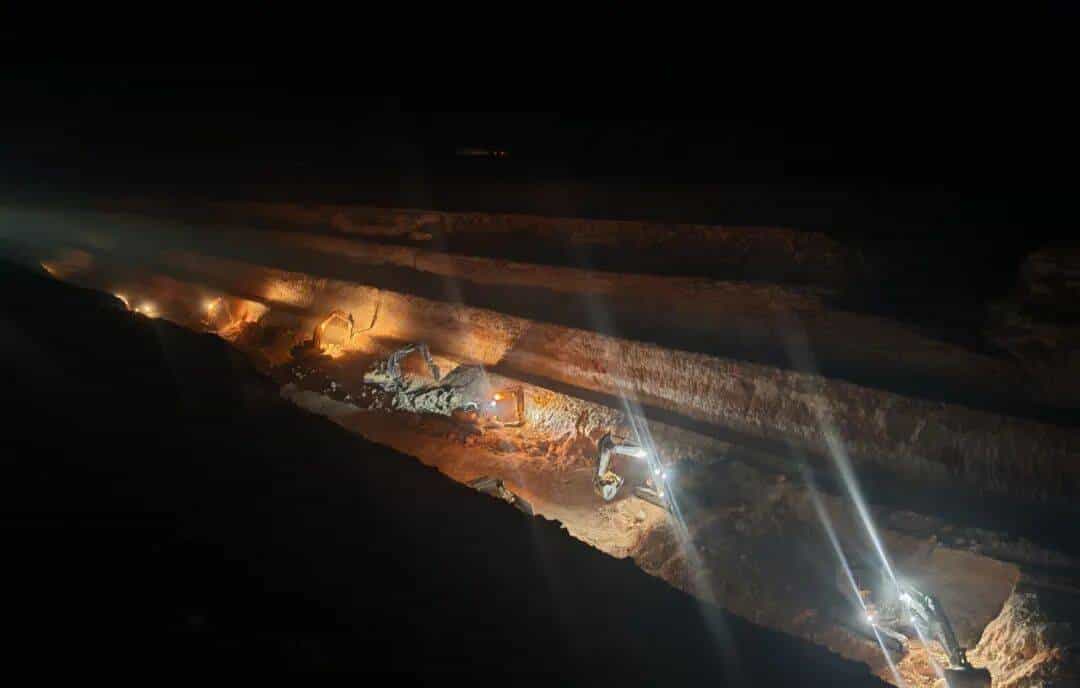 大挖方段贯通!阿尔及利亚西部铁路矿业线项目P4标主体工程完工!