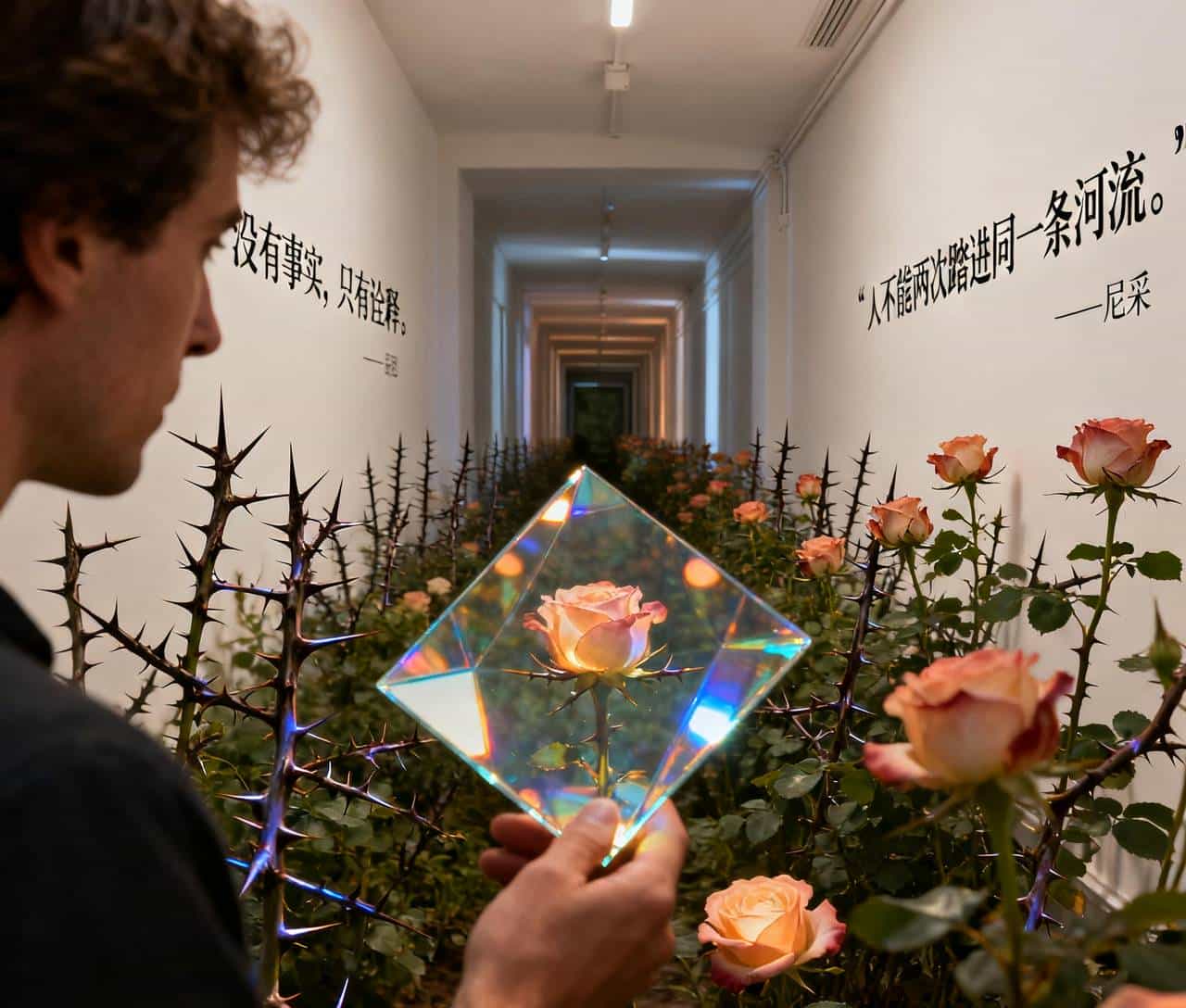 使用DeepSeek和豆包重读《飞鸟集》之二百三十：玫瑰